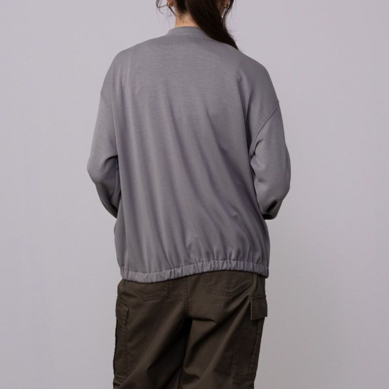 URBAN COLLECTION エアスムージー ポンチ素材 ブルゾン レディース商品画像-5