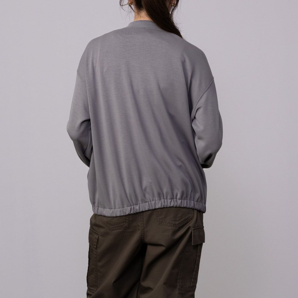 URBAN COLLECTION エアスムージー ポンチ素材 ブルゾン レディース商品画像-5