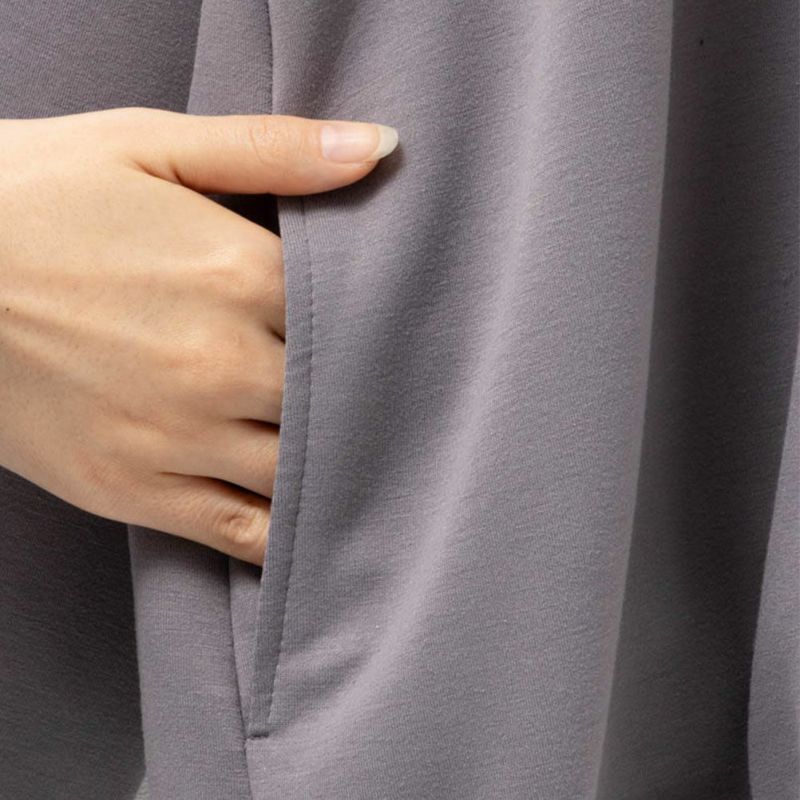 URBAN COLLECTION エアスムージー ポンチ素材 ブルゾン レディース商品画像-15