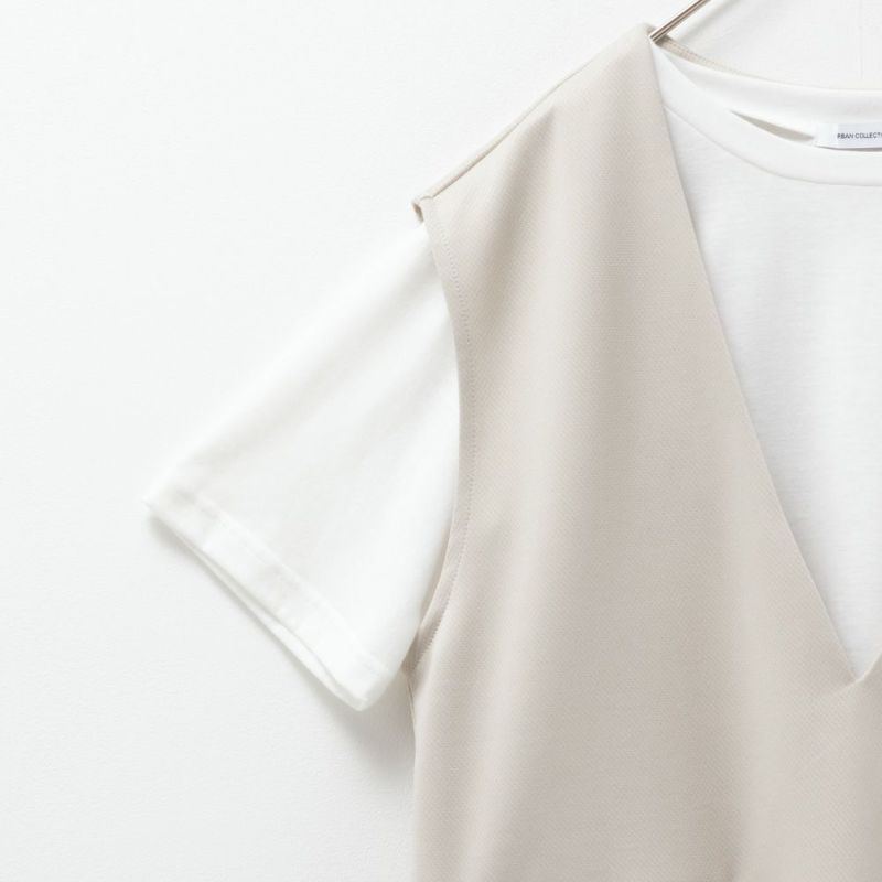 URBAN COLLECTION エアスムージー ポンチ素材 ベストアンサンブル レディース商品画像-14