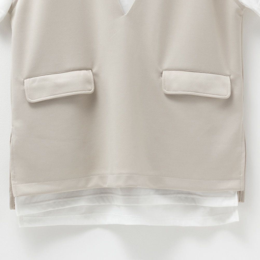 URBAN COLLECTION エアスムージー ポンチ素材 ベストアンサンブル レディース商品画像-15