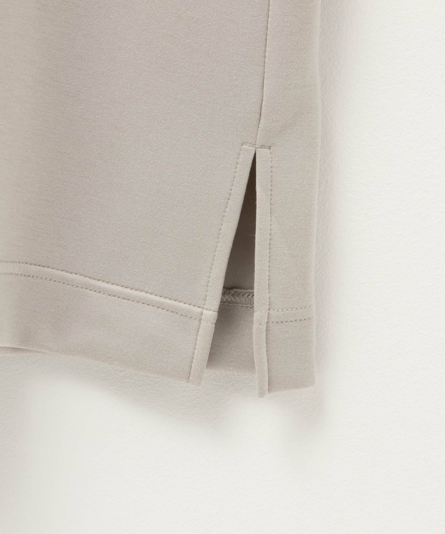 URBAN COLLECTION エアスムージー ポンチ素材 フェイクレイヤードベストTシャツ レディース ネコポス 対応商品