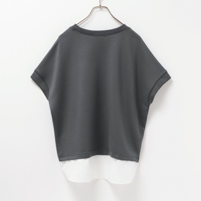 URBAN COLLECTION エアスムージー ポンチ素材 フェイクレイヤードノースリーブ レディース商品画像-10