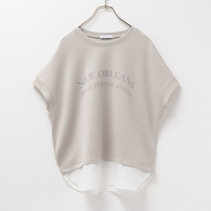 URBAN COLLECTION  エアスムージー ポンチ素材 フェイクレイヤードノースリーブ レディース商品画像-12