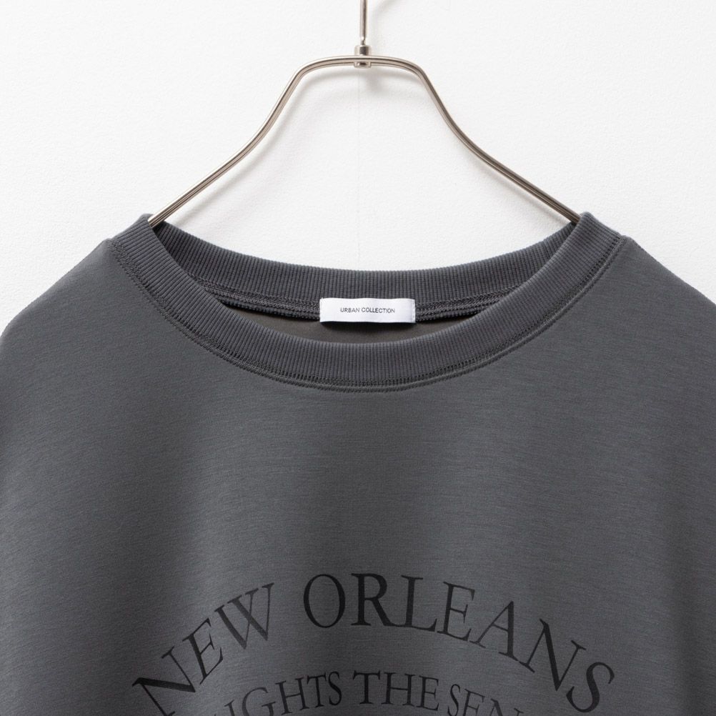 URBAN COLLECTION エアスムージー ポンチ素材 フェイクレイヤードノースリーブ レディース