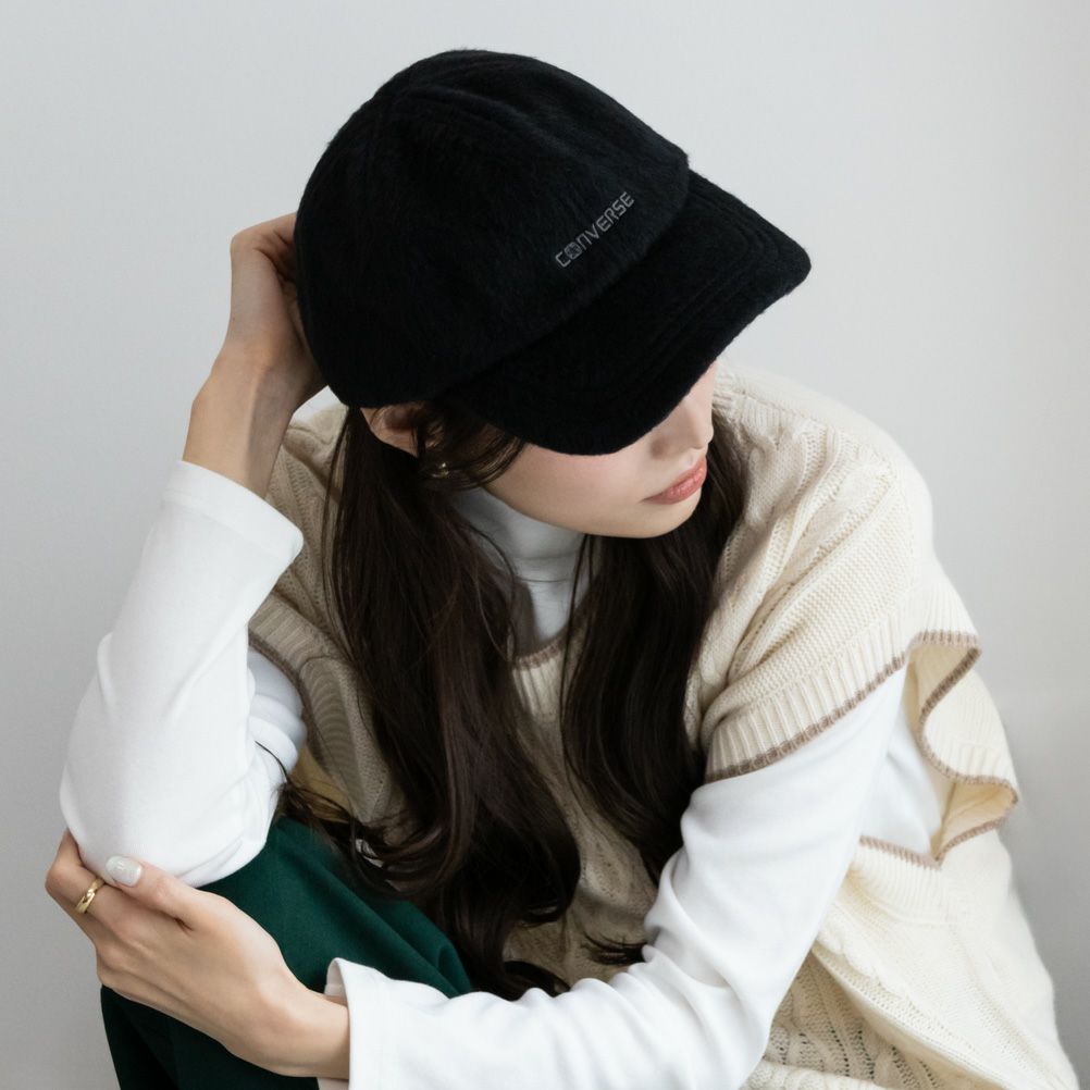 CONVERSE シャギーキャップ レディース