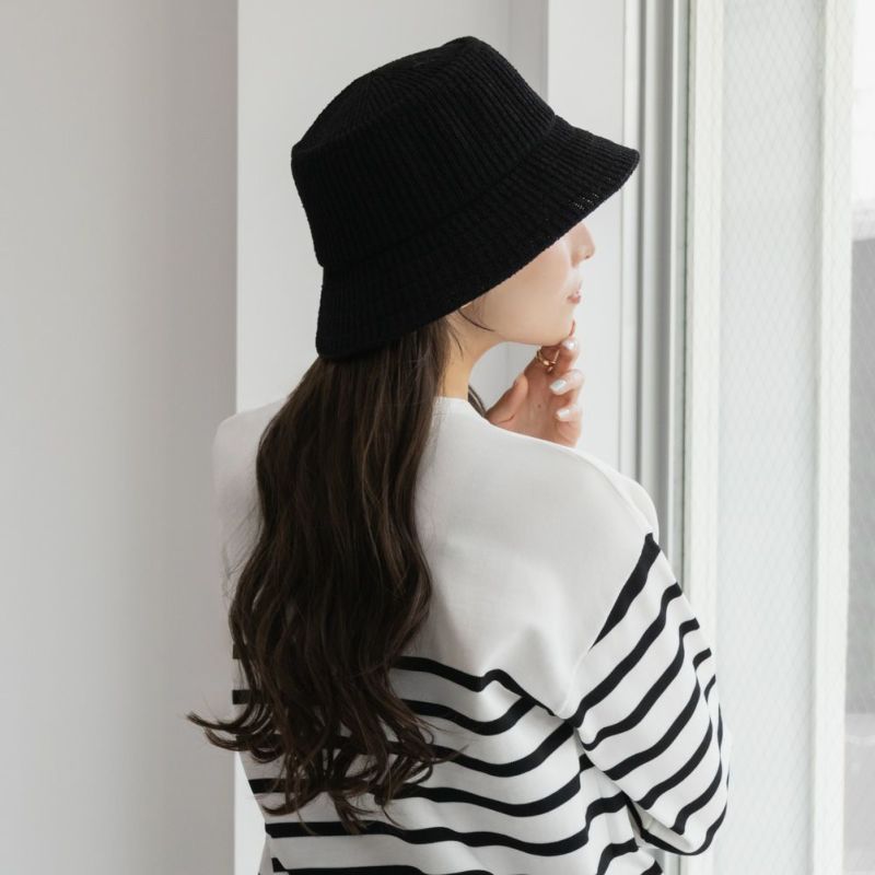 NAVY  ブークレーサーモバケットハット レディース商品画像-1