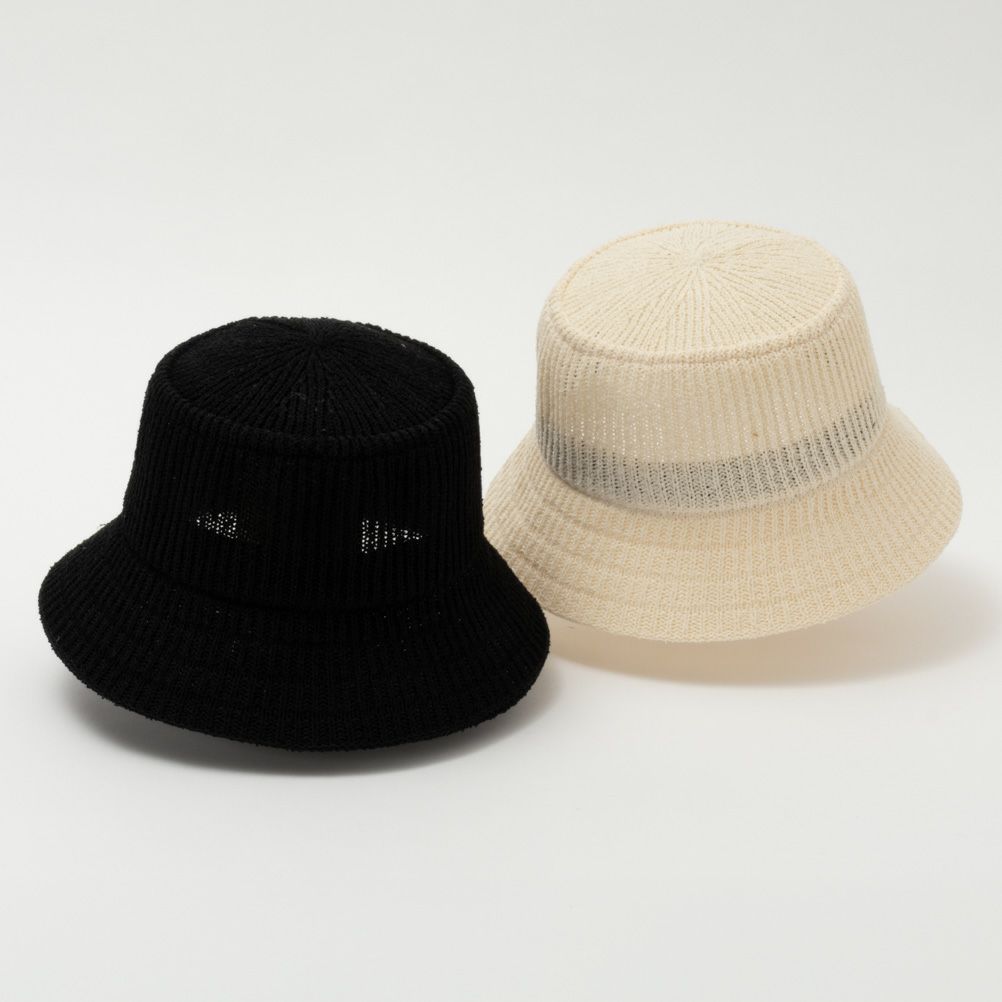 NAVY ブークレーサーモバケットハット レディース