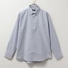 NAVY オックスストライプボタンダウン長袖シャツ メンズ商品サムネイル-2