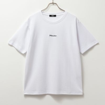 MOSSIMO  バックエンボス半袖Tシャツ メンズ ネコポス 対応商品