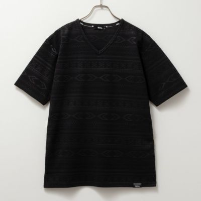 MOSSIMO  ジャガード半袖Tシャツ メンズ ネコポス 対応商品