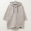 MOSSIMO ハニカムジップアップ半袖パーカー メンズ