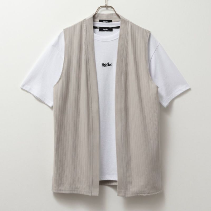 MOSSIMO  前開きベストアンサンブル メンズ商品画像-1