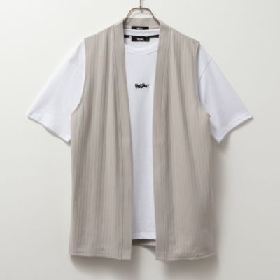 MOSSIMO  前開きベストアンサンブル メンズ