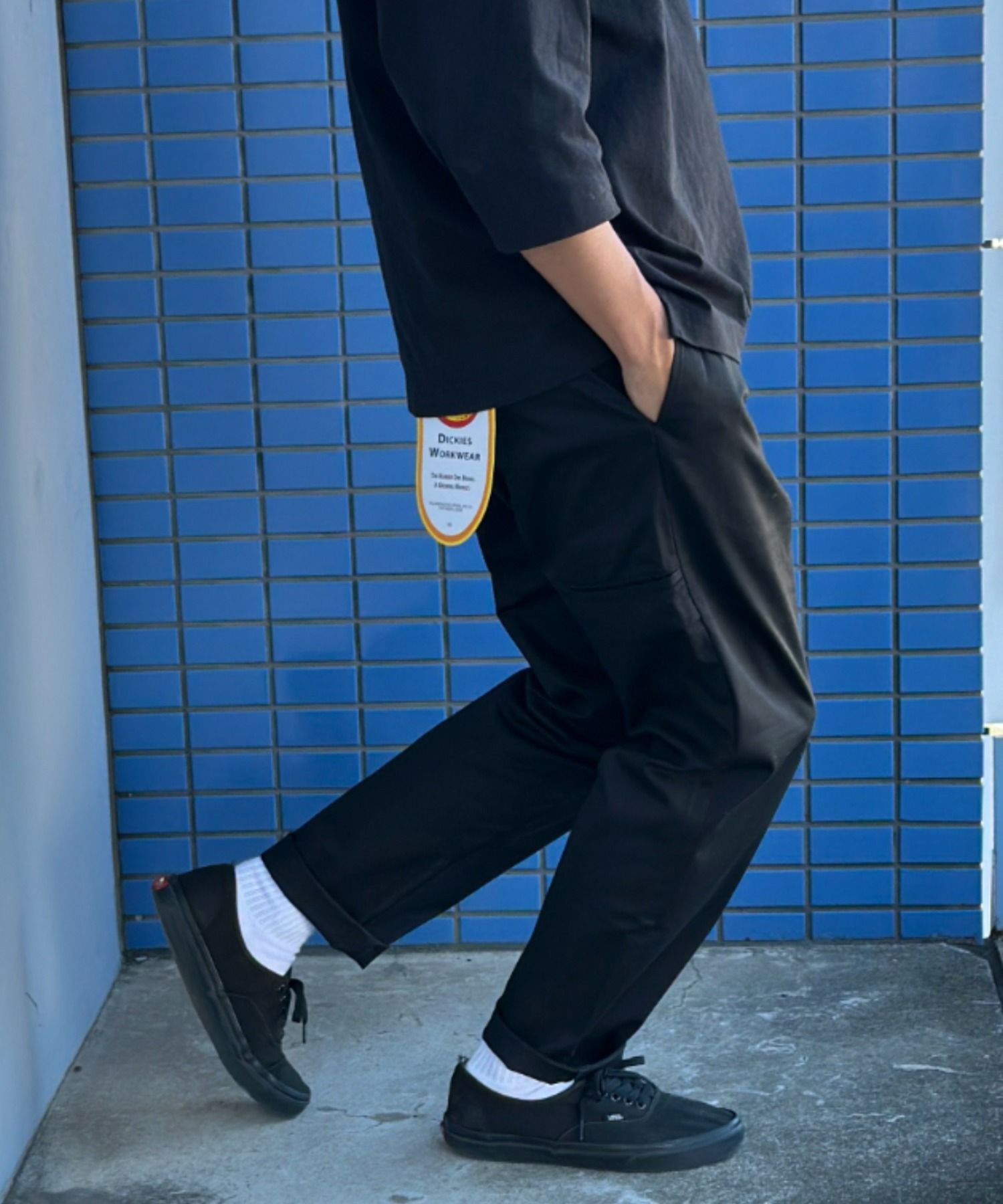 [期間限定価格]Dickies ツイルストレッチイージーパンツ メンズ商品画像-1