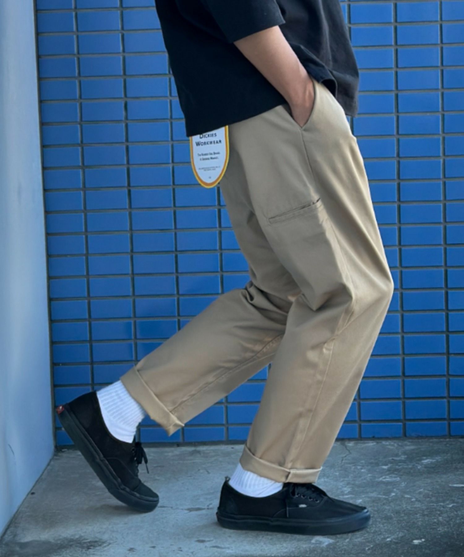 Dickies ツイルストレッチイージーパンツ メンズ商品サムネイル-3