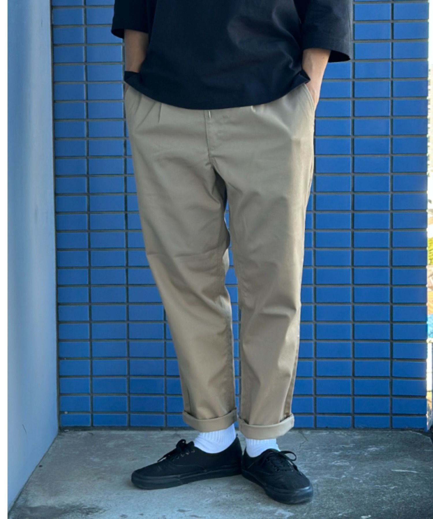 [期間限定価格]Dickies ツイルストレッチイージーパンツ メンズ商品画像-13
