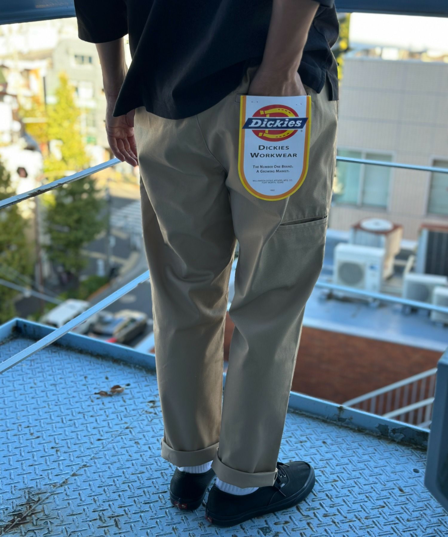 Dickies ツイルストレッチイージーパンツ メンズ商品画像-17