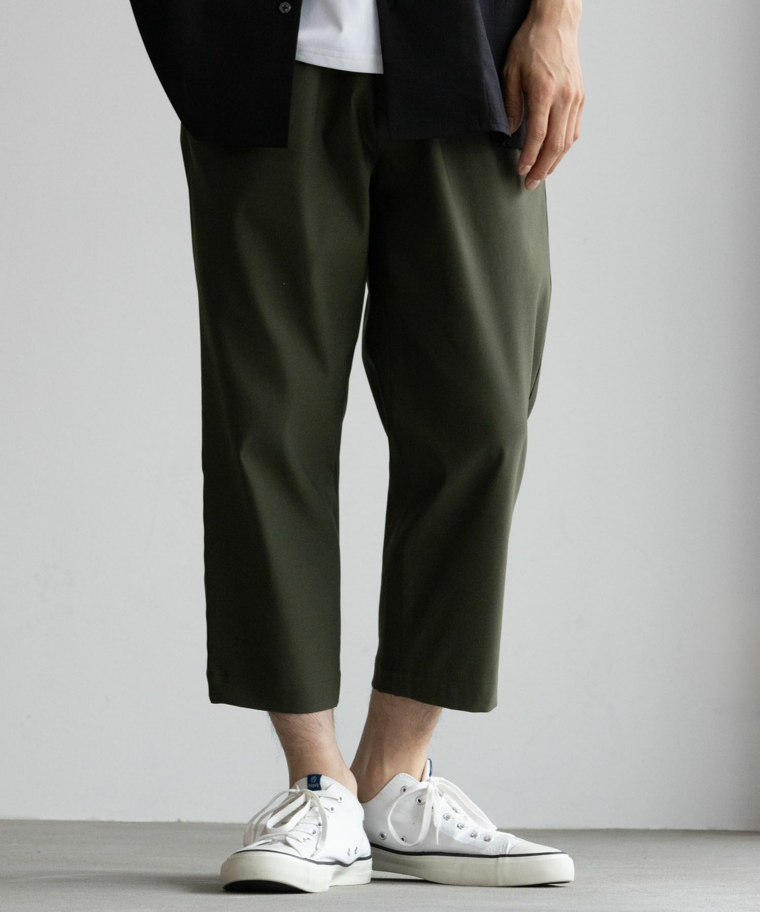 NAVY FIT  マイラク クロップドパンツ メンズ商品画像-2