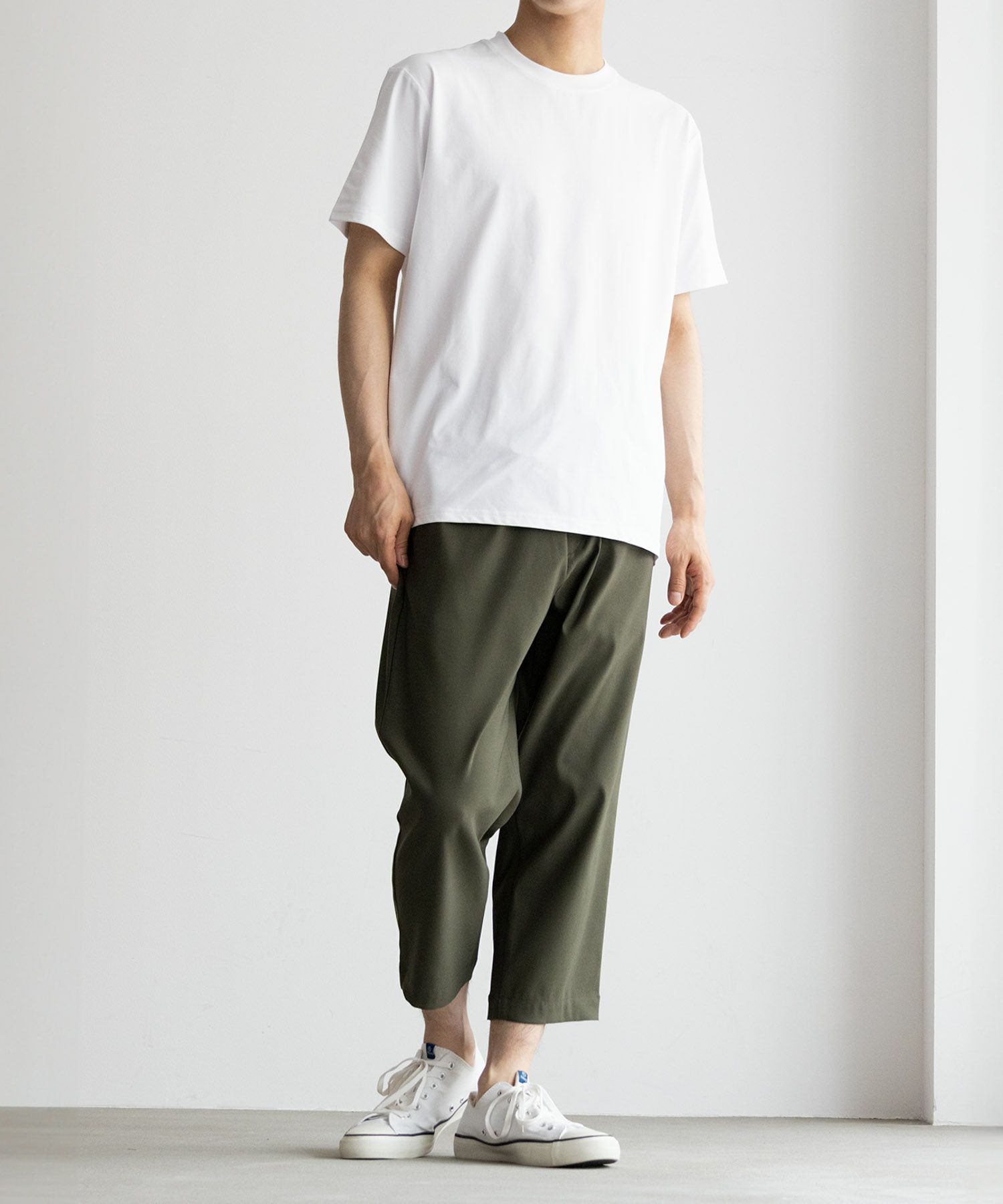 NAVY FIT  マイラク クロップドパンツ メンズ商品サムネイル-6