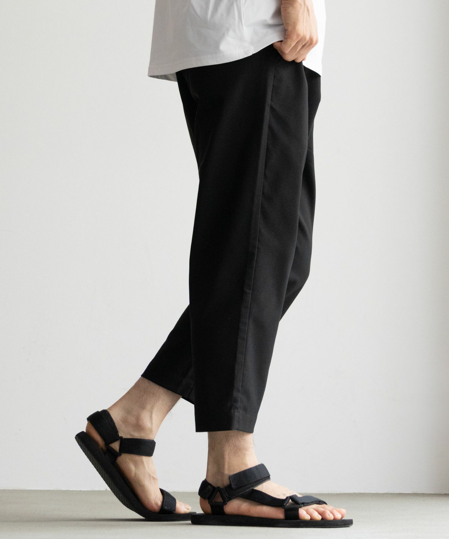 NAVY FIT  マイラク クロップドパンツ メンズ商品サムネイル-9