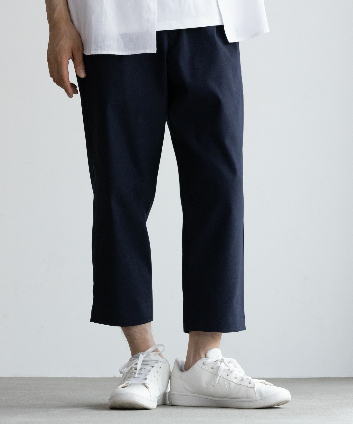 NAVY FIT  マイラク クロップドパンツ メンズ商品画像-18