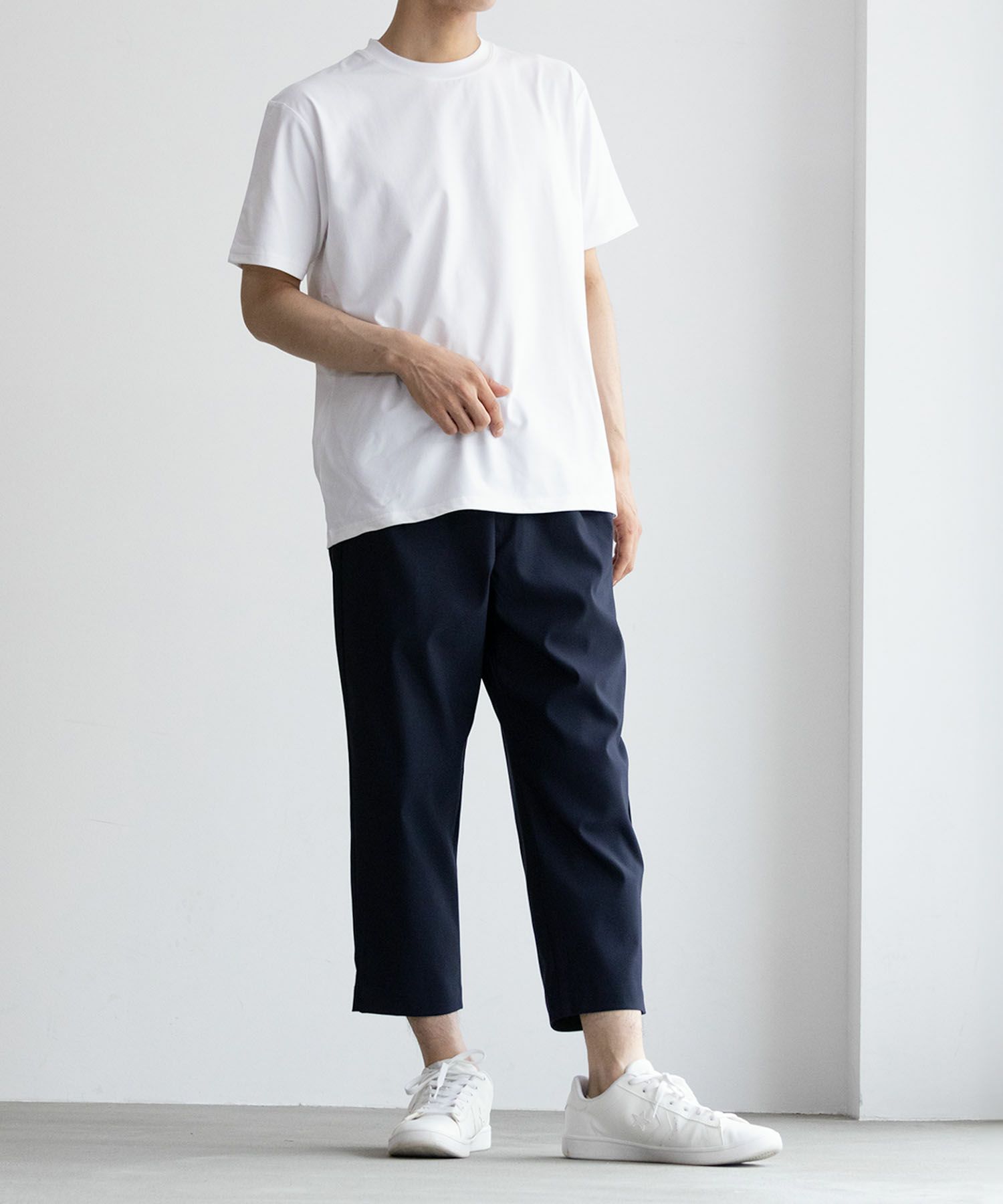 NAVY FIT  マイラク クロップドパンツ メンズ商品サムネイル-19
