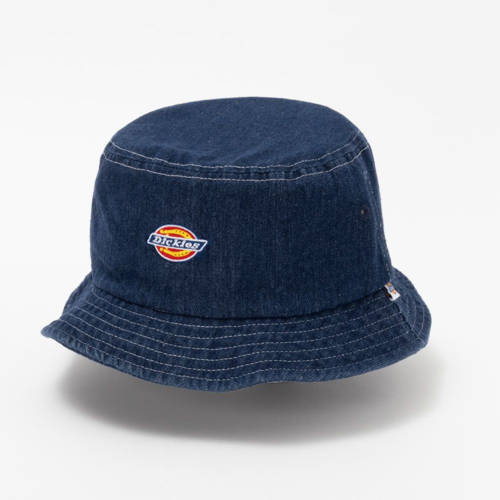 Dickies デニムワンポイント刺繍バケットハット メンズ