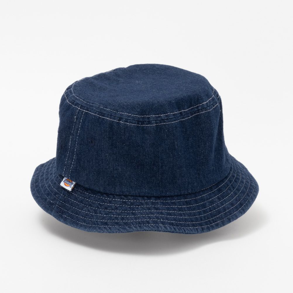 Dickies デニムワンポイント刺繍バケットハット メンズ商品サムネイル-4