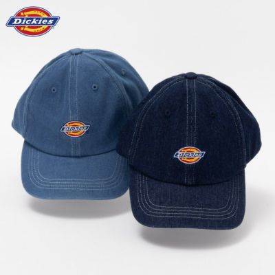 Dickies  デニムワンポイント刺繍キャップ メンズ