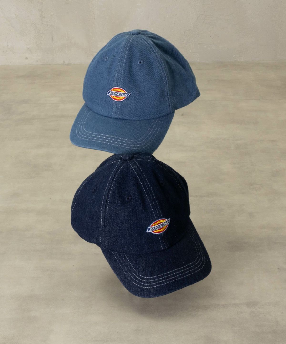 Dickies デニムワンポイント刺繍キャップ メンズ