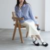 NAVY RTスラブ長袖シャツ レディース
