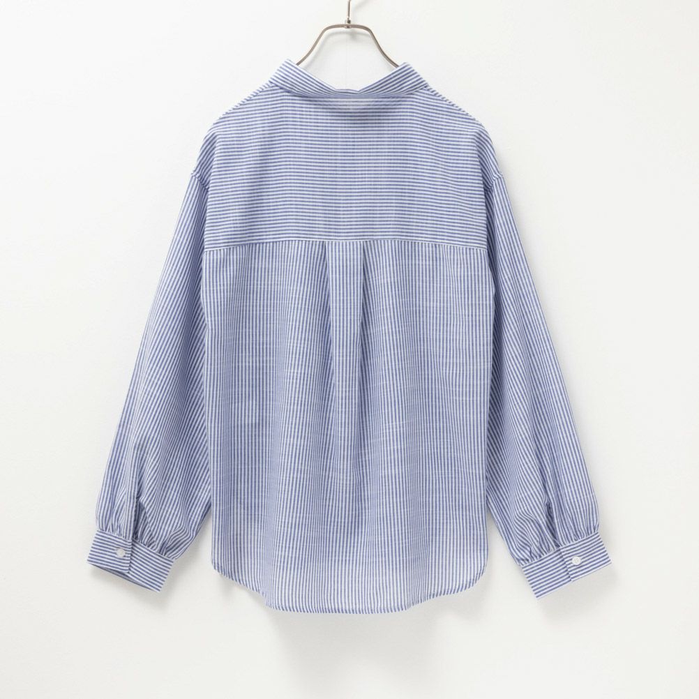 NAVY RTスラブ長袖シャツ レディース