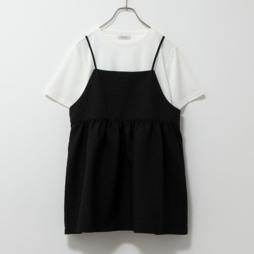 Howdy Marie ジャガードキャミソールチュニックアンサンブル レディース