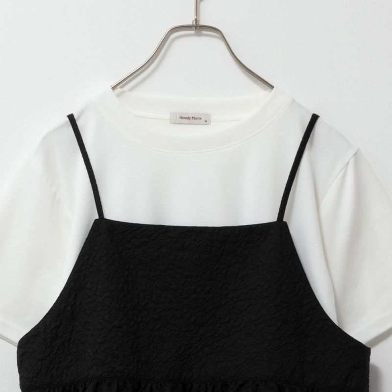 [期間限定価格]Howdy Marie  ジャガードキャミソールチュニックアンサンブル レディース商品画像-10