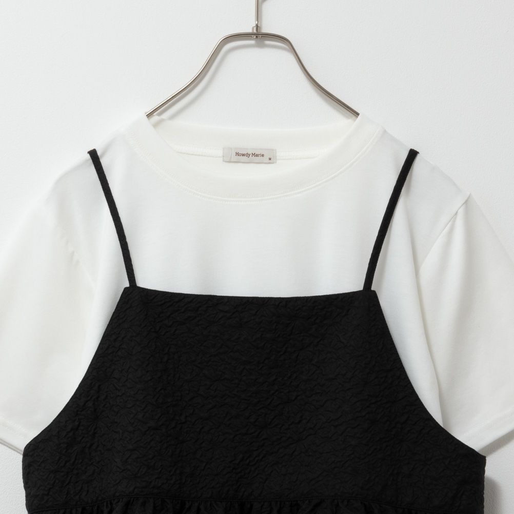 Howdy Marie ジャガードキャミソールチュニックアンサンブル レディース