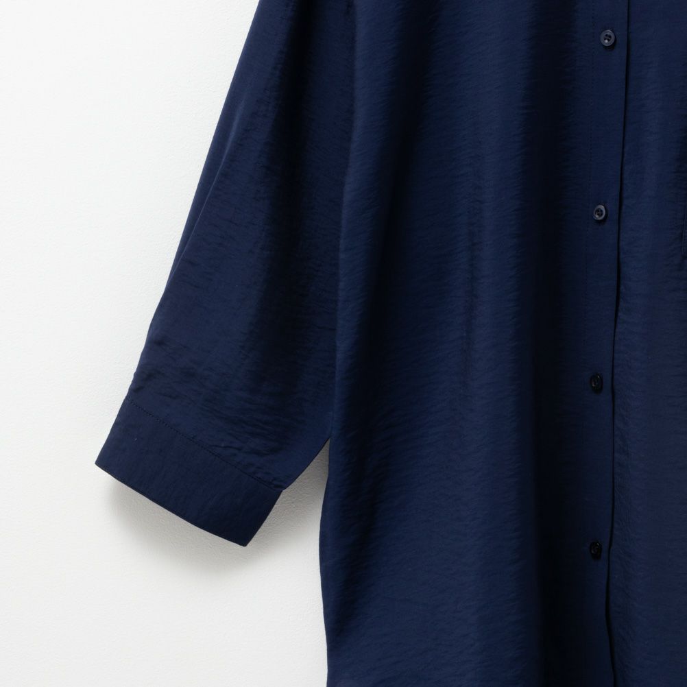 Howdy Marie  ビンテージシアー無地7分袖シャツ レディース商品サムネイル-14