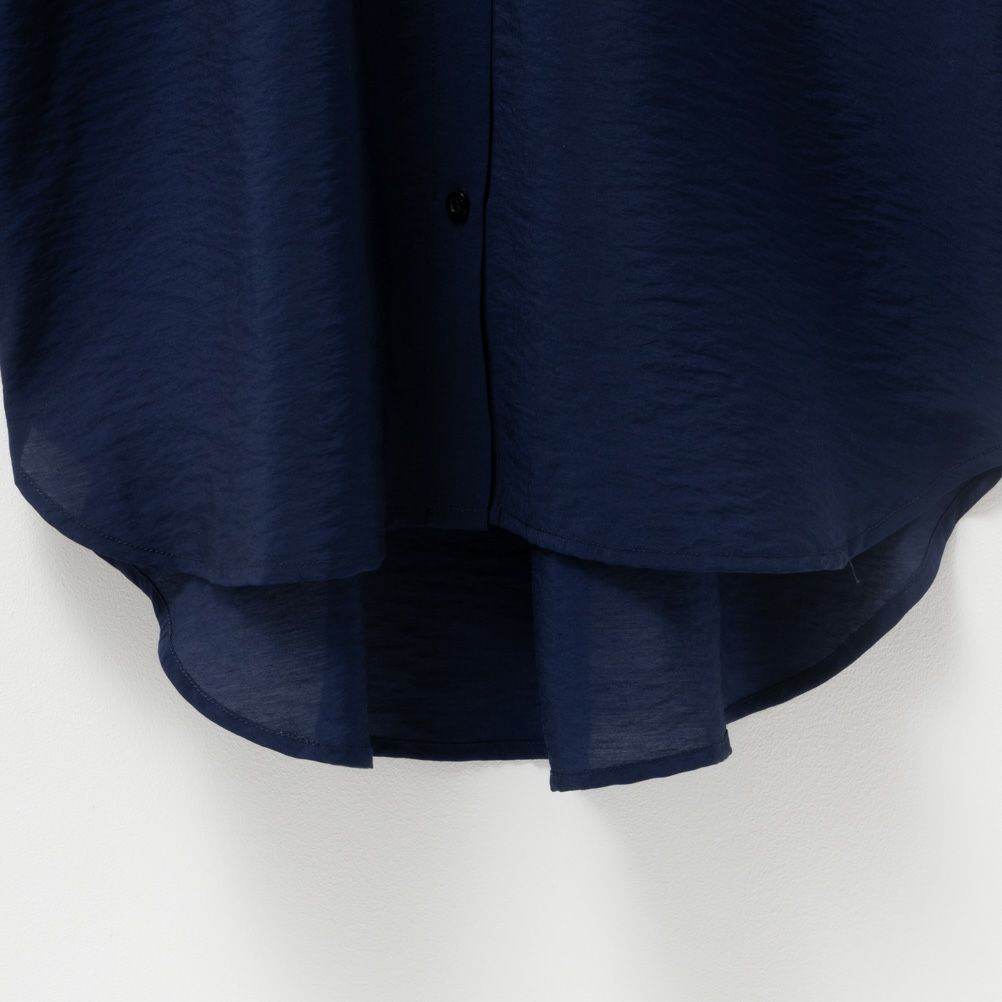 Howdy Marie  ビンテージシアー無地7分袖シャツ レディース商品サムネイル-15