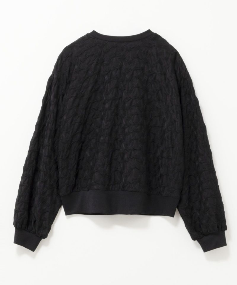 Howdy Marie ふくれジャガードカーディガン レディース商品画像-8