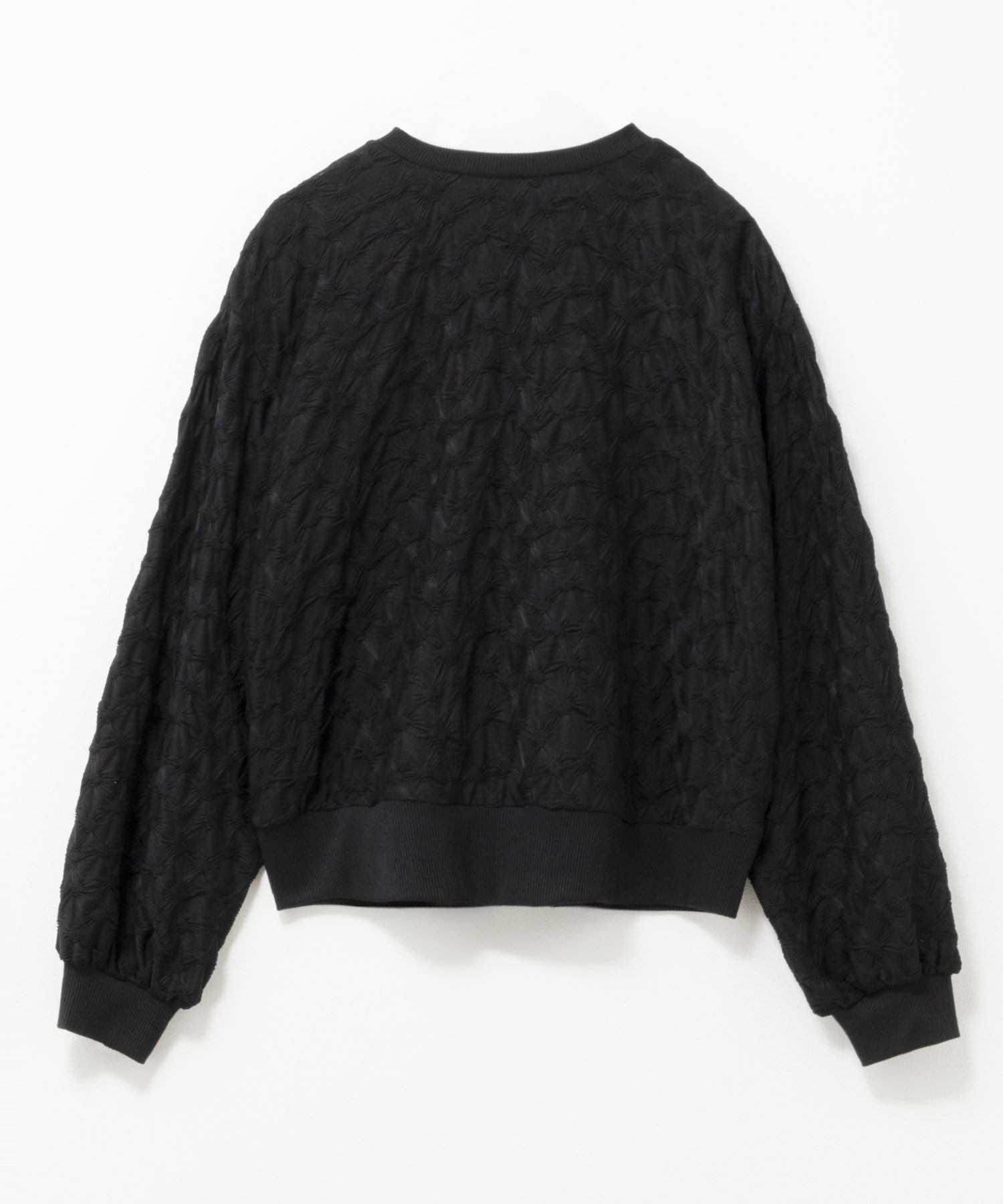 Howdy Marie ふくれジャガードカーディガン レディース