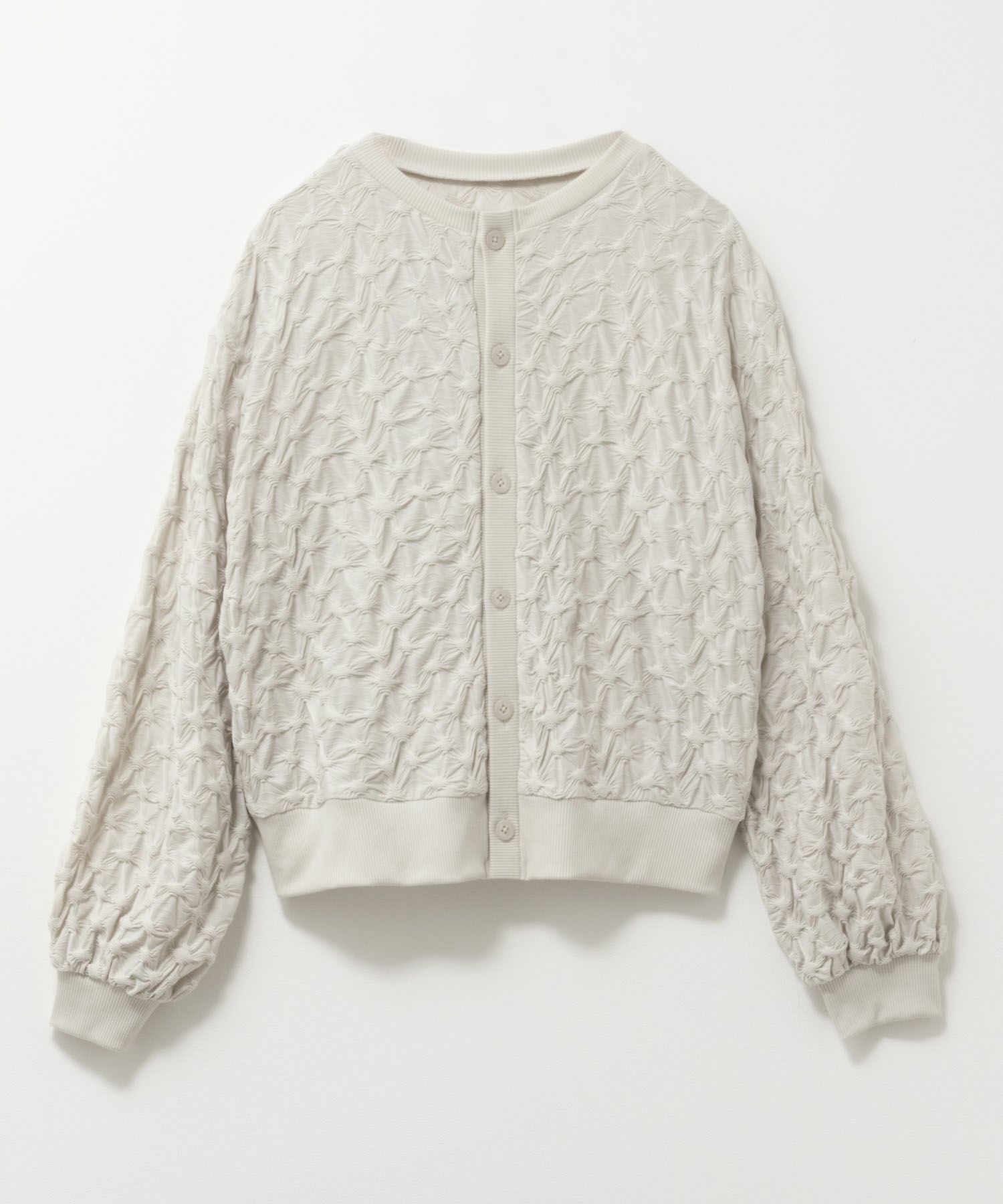 [期間限定価格]Howdy Marie  ふくれジャガードカーディガン レディース商品画像-9