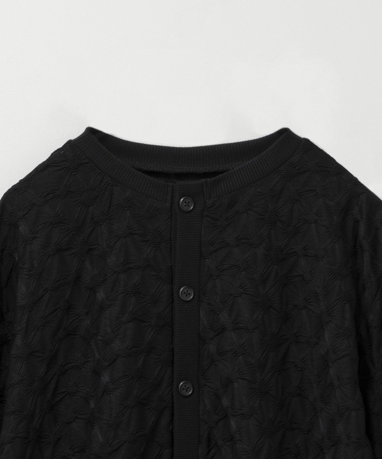 Howdy Marie ふくれジャガードカーディガン レディース