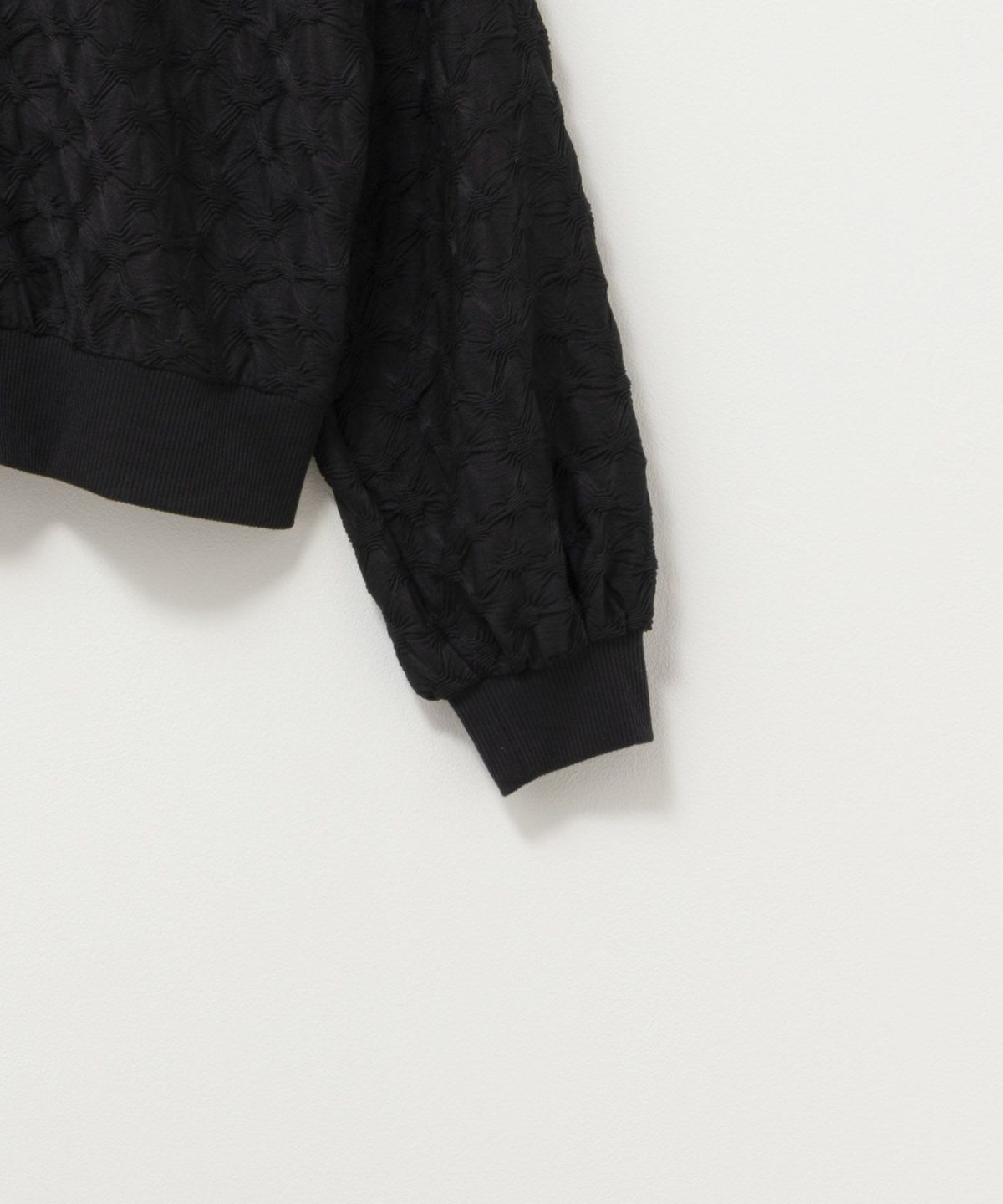 Howdy Marie ふくれジャガードカーディガン レディース