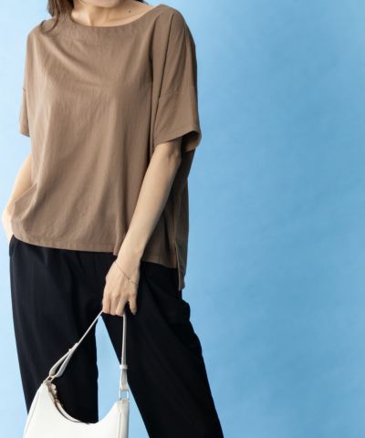 NAVY SARARI  レギュラー丈Tシャツ レディース ネコポス 対応商品