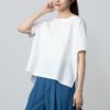 NAVY SARARI レギュラー丈Tシャツ レディース ネコポス 対応商品