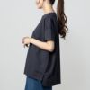 NAVY SARARI ルーズシルエットTシャツ レディース メール便 対応商品商品サムネイル-12