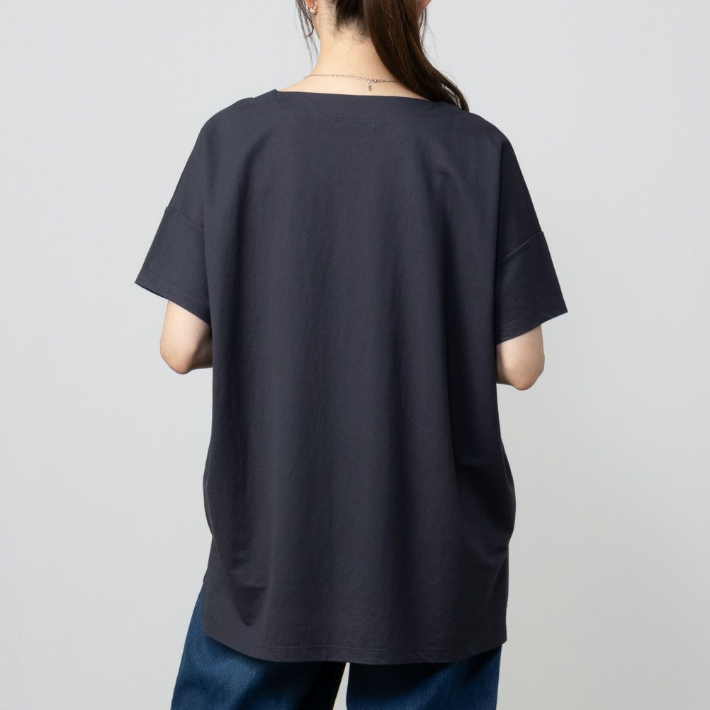 NAVY SARARI ルーズシルエットTシャツ レディース メール便 対応商品商品サムネイル-13
