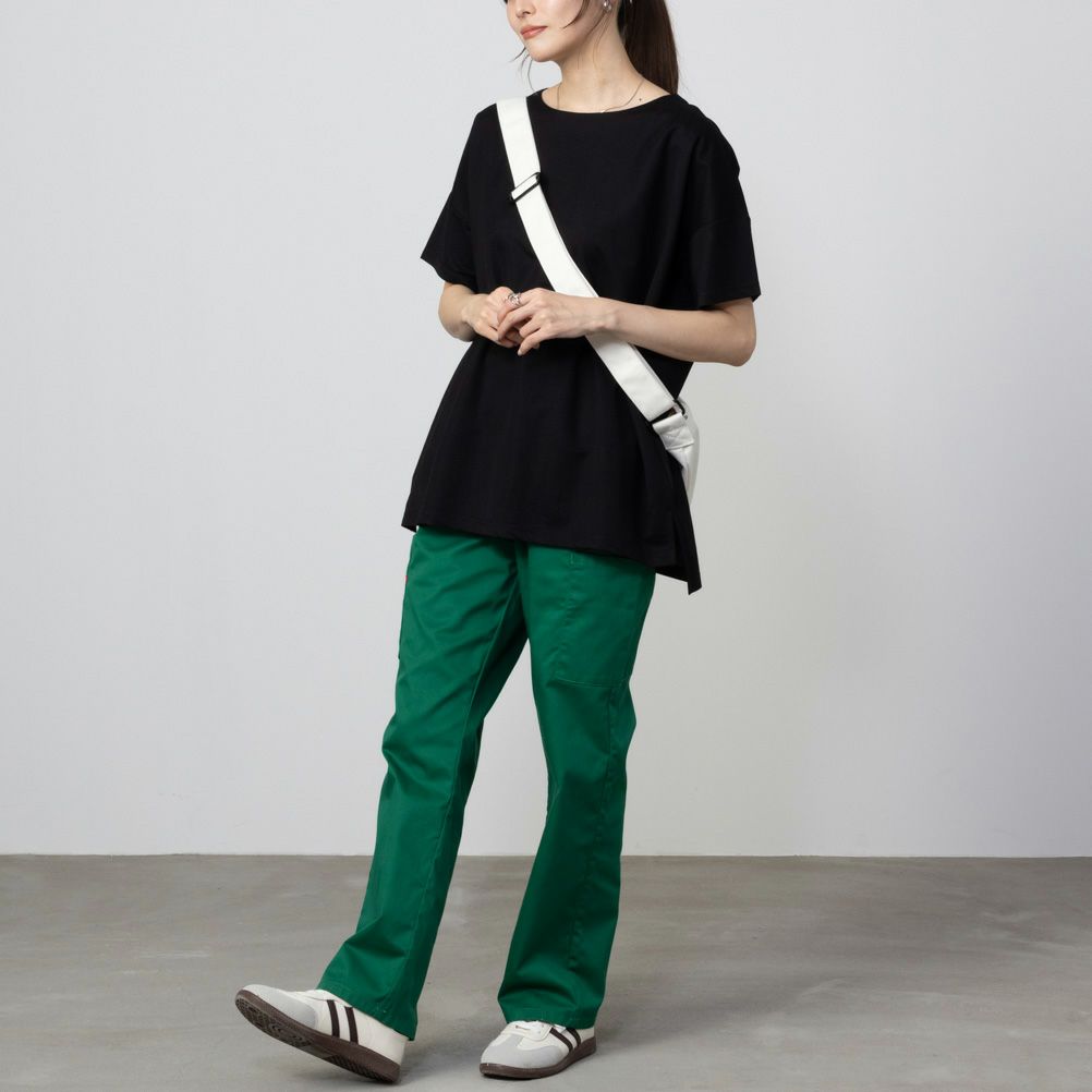 NAVY SARARI オーバー丈Tシャツ レディース ネコポス 対応商品