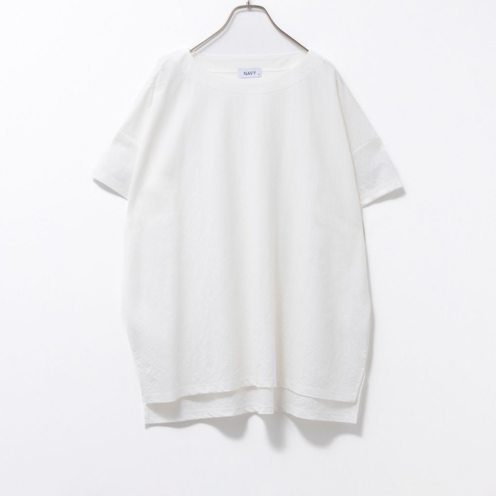 NAVY SARARI オーバー丈Tシャツ レディース ネコポス 対応商品