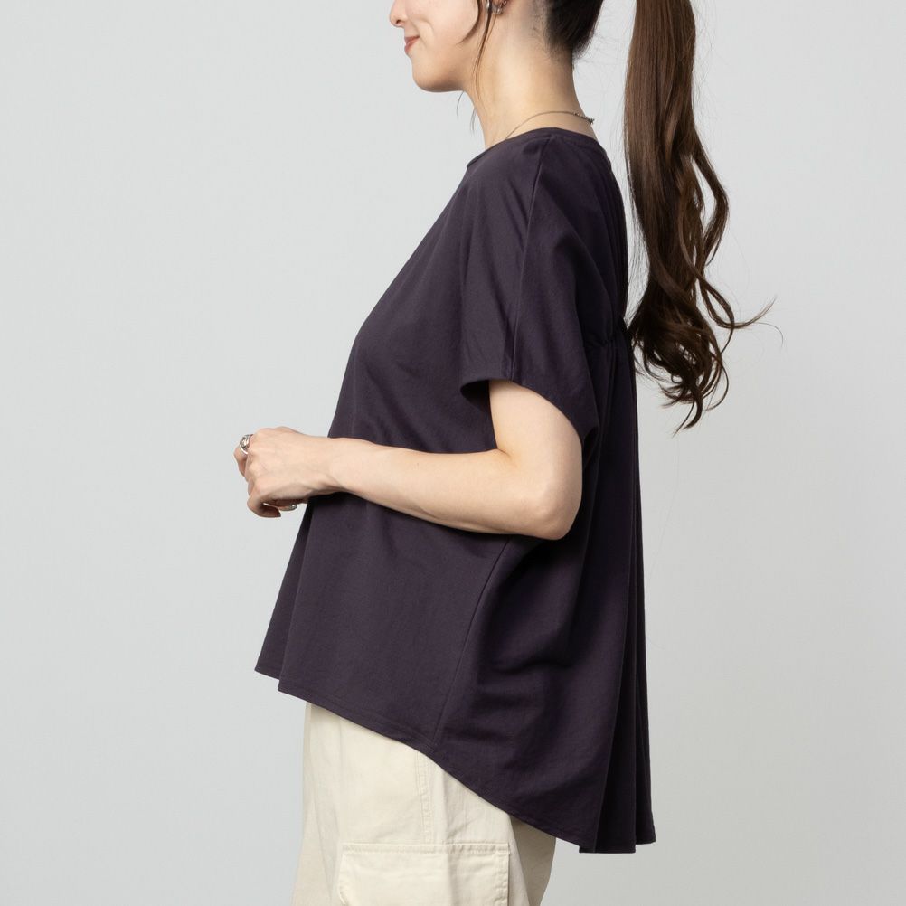 Howdy Marie  冷感バックギャザーデザインTシャツ レディース メール便 対応商品商品画像-6